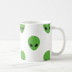 Caneca De Café aliens emoji