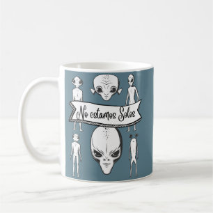 CANECA DE CAFÉ ALIENS EXTRATERRESTRE
