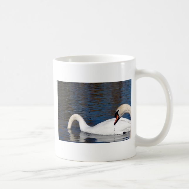 Caneca De Café Alimentação de Cisnes (Direita)
