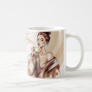 Caneca De Café Alimentado por Café e Ambição - Hustle Mug