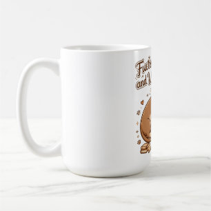 Caneca De Café Alimentado por Café e Cães Wiener