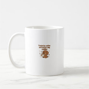 Caneca De Café Alimentado por Café e Carinhos de Cachorro Salsich