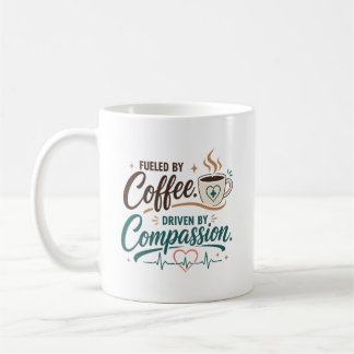 Caneca De Café Alimentado por Café Obrigado Enfermeira