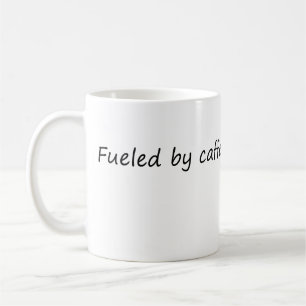 Caneca De Café Alimentado por Caffeine e Sarcasmo - Sarcástico en