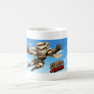 Caneca De Café Alimentado por Espresso. Impulsionado pela Justiça