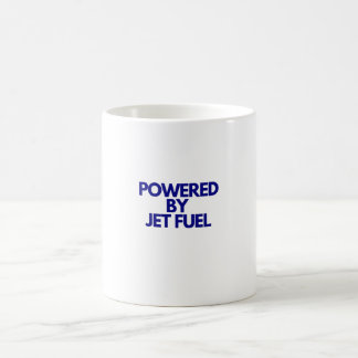 Caneca De Café Alimentado Por Jet Fuel Mug