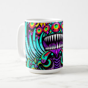 Caneca De Café Alimentando as Guerras da Arte - Ken Gage Art