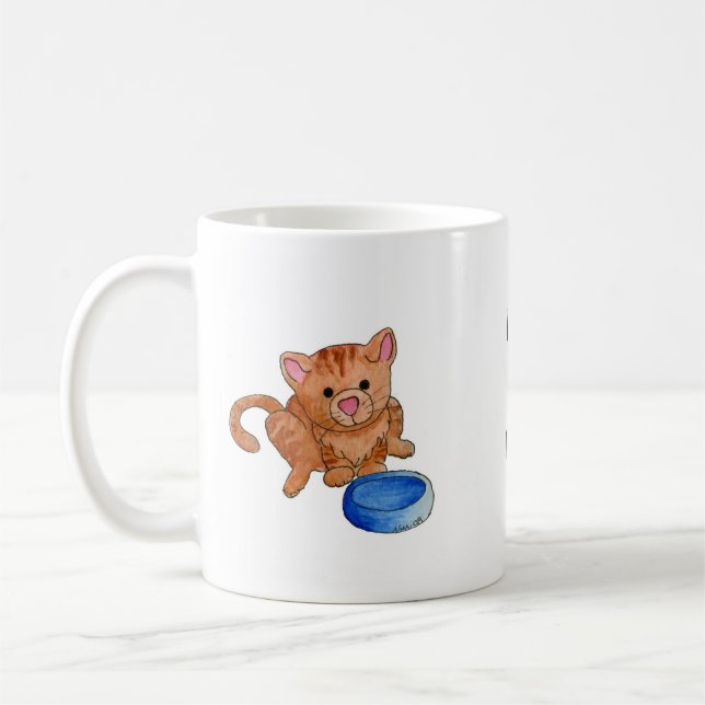Caneca De Café Alimente-me agridem agora (Esquerda)