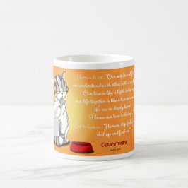 Caneca De Café Alimente o amor