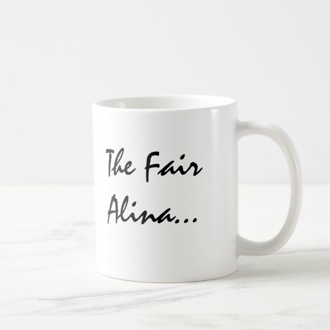 Caneca De Café Alina Com Significado Celtico (Direita)