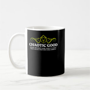 Caneca De Café Alinhamento de Boa Reprodução Chaótica