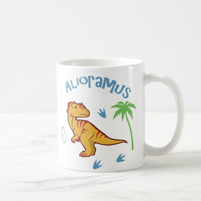 Caneca De Café Alioramus bonito (Direita)