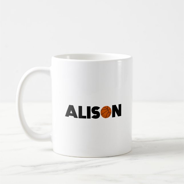 Caneca De Café Alison Basbol (Esquerda)