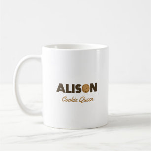 Caneca De Café Alison cookie rainha