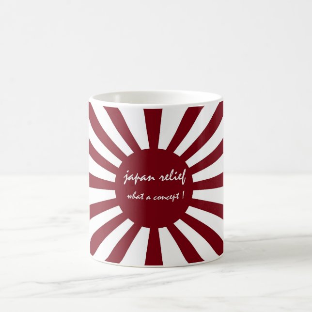 Caneca De Café alivio japão que conceito (Centro)