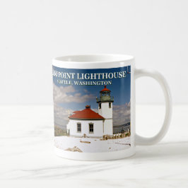 Caneca De Café Alki Point Lighthouse, Seattle Washington Mug
