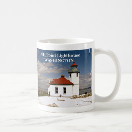 Caneca De Café Alki Point Lighthouse, Washington Mug
