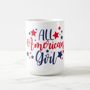 Caneca De Café All-American Girl