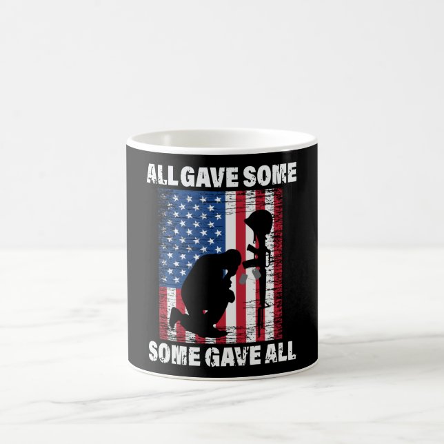Caneca De Café All Gave Some , Some Gave All - USA Army (Centro)