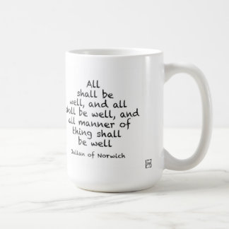 Caneca De Café All shall be well mug