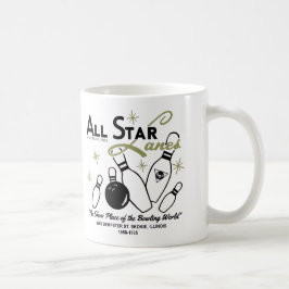 Caneca De Café All Star Lanes, Skokie, Illinois