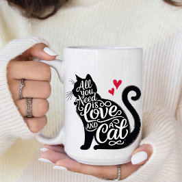 Caneca De Café All You need is Love and a Coffee Mug
