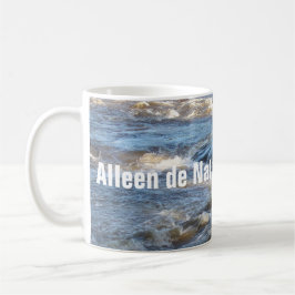 Caneca De Café Alleen de Natuur leeft eeuwig