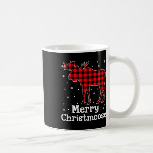 Caneca De Café Allegre Christmoose Xadrez Búfalo Natal Antílope