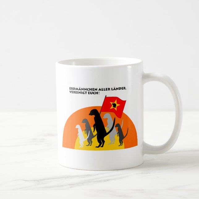 Caneca De Café Aller Länder de Tasse "Erdmännchen, vereinigt (Direita)