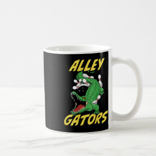 Caneca De Café Alligador de Impressão do lado de fora da Boliche
