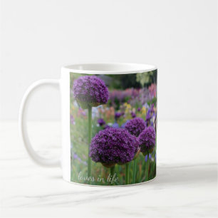 Caneca De Café Allium & Flower Garden Mug