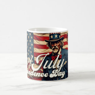 Caneca De Café Alma Orgulhosa do 4 de Julho