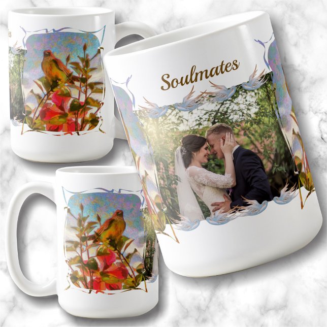 Caneca De Café Almas gêmeas 2338 (Criador carregado)