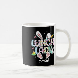 Caneca De Café Almoçando Lady Crew Engraçado Almoço Páscoa de Lad