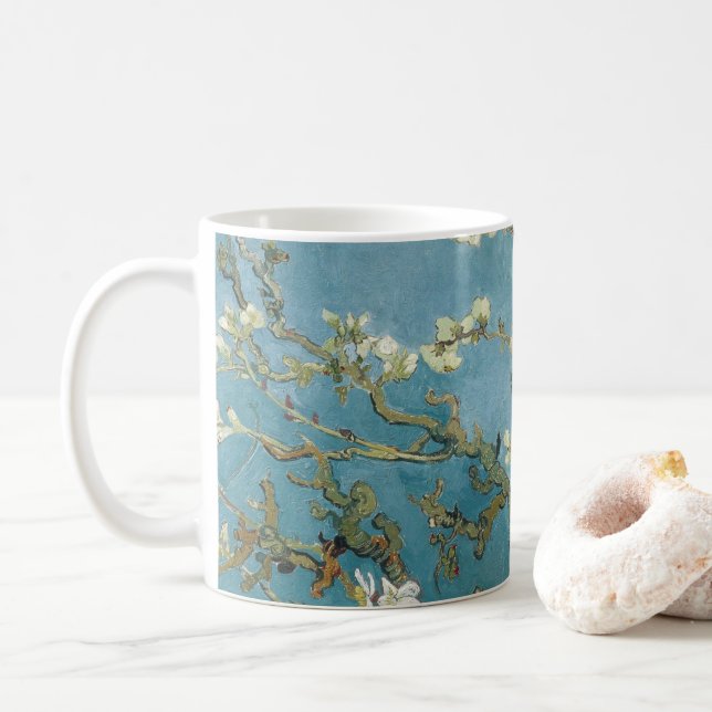 Caneca De Café Almond Blossom Van Gogh (Com Donut)