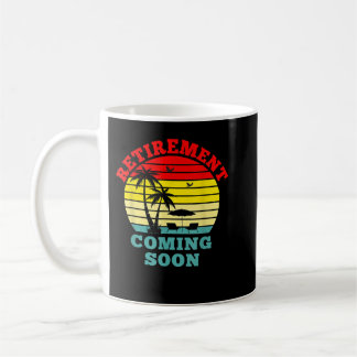 Caneca De Café Almost Retired Retirement Coming Soon Funny Retiri