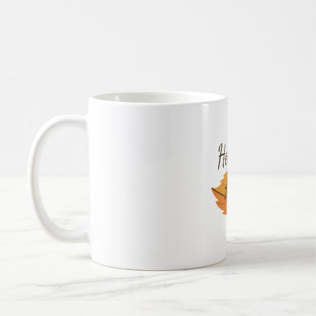 Caneca De Café Alô Autumn - Vibrant Fall Foliage Collection Mug (Esquerda)