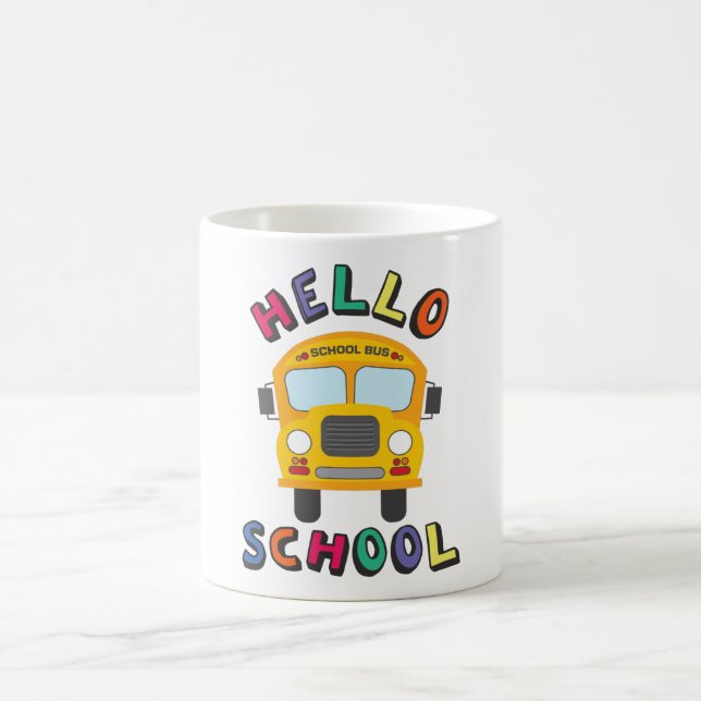 Caneca De Café Alô Escola (Centro)
