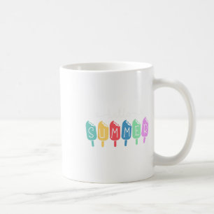 Caneca De Café Alô Summer Happy Estudante do último dia na escola