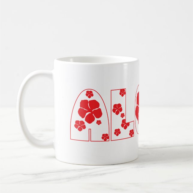 Caneca De Café Aloha Coffee Mug (Esquerda)