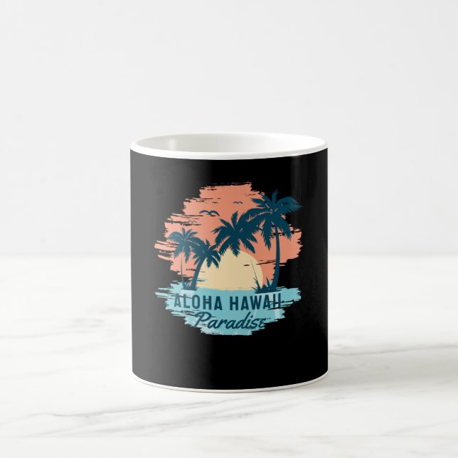 Caneca De Café Aloha Havaí (Centro)