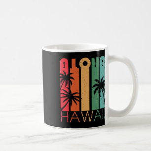 Caneca De Café Aloha Havaí Palmeira Tropical Ilha Havaiana Lo