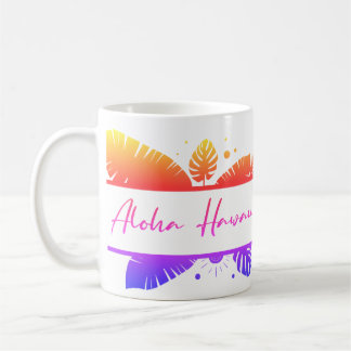 Caneca De Café Aloha Hawaii