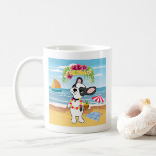 Caneca De Café Aloha Hawaiian Puppy Mug
