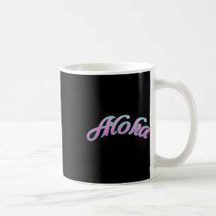 Caneca De Café Aloha Praias Coloridas Surfe de Abacaxi (2 lados)