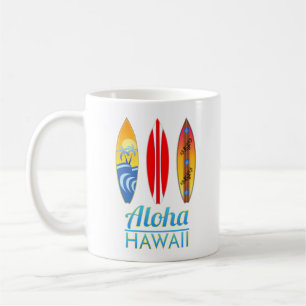 Caneca De Café Aloha prancha de Havaí