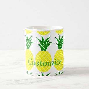 Caneca De Café Aloha Trovão de Abacaxi_Enseada