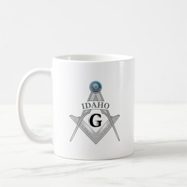 Caneca De Café Alojamento Freemasonry do Estado de Ihado (Esquerda)