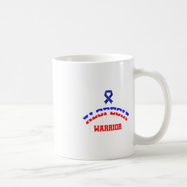 Caneca De Café Alopecia Sensibilização Cabelo Perda Guerreiro Sur (Direita)