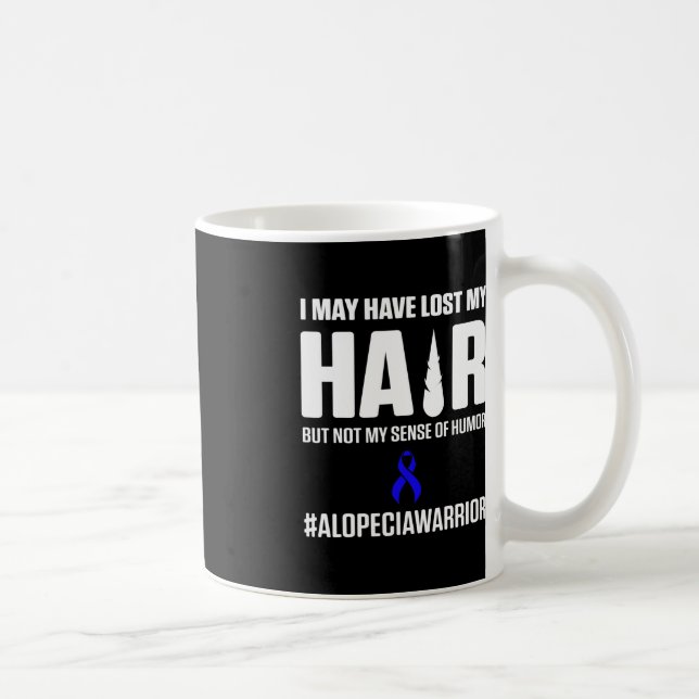 Caneca De Café Alopecia Sensibilização Cabelo Perda Sobrevivência (Direita)